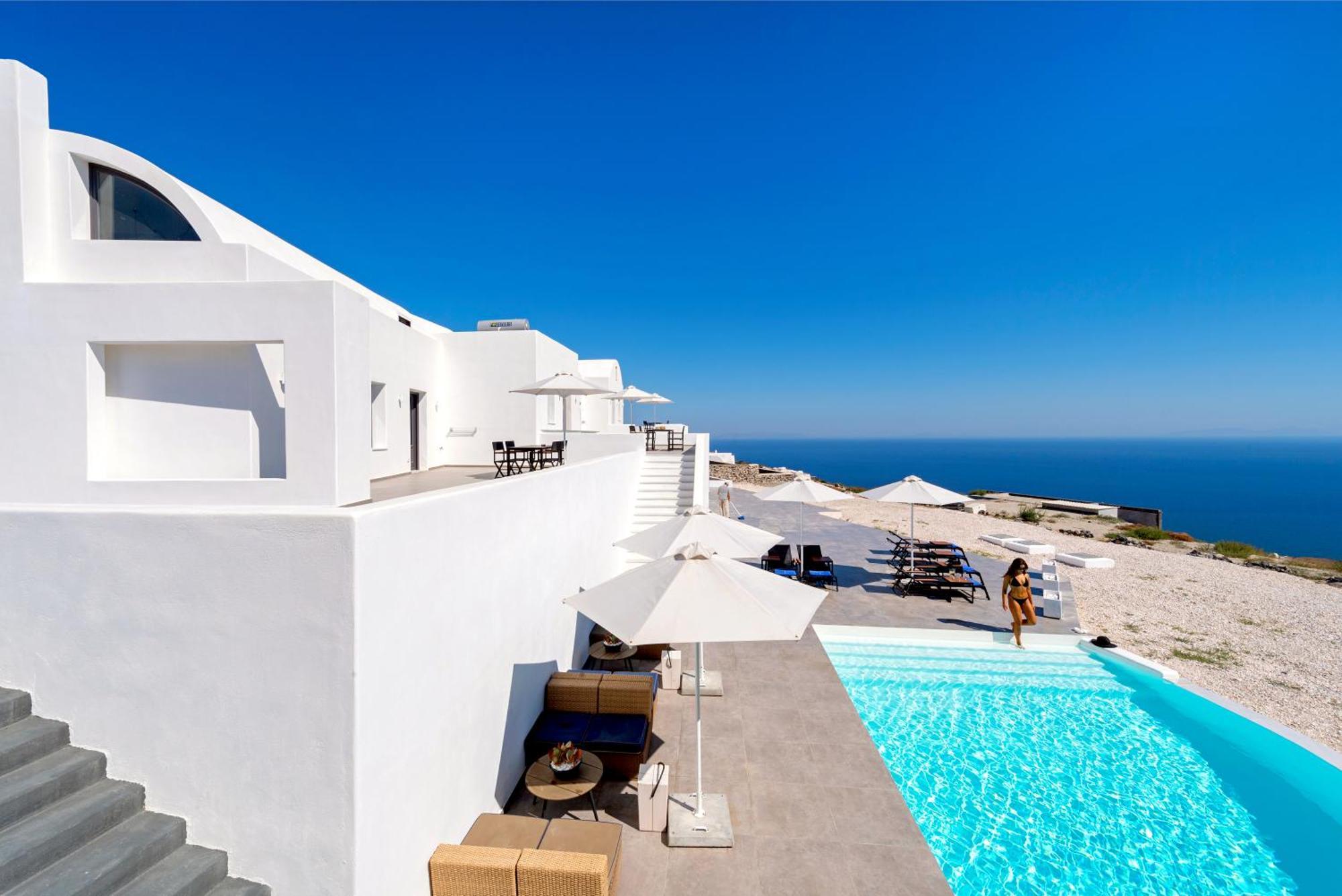 La Maltese Residence Imerovigli  Bagian luar foto